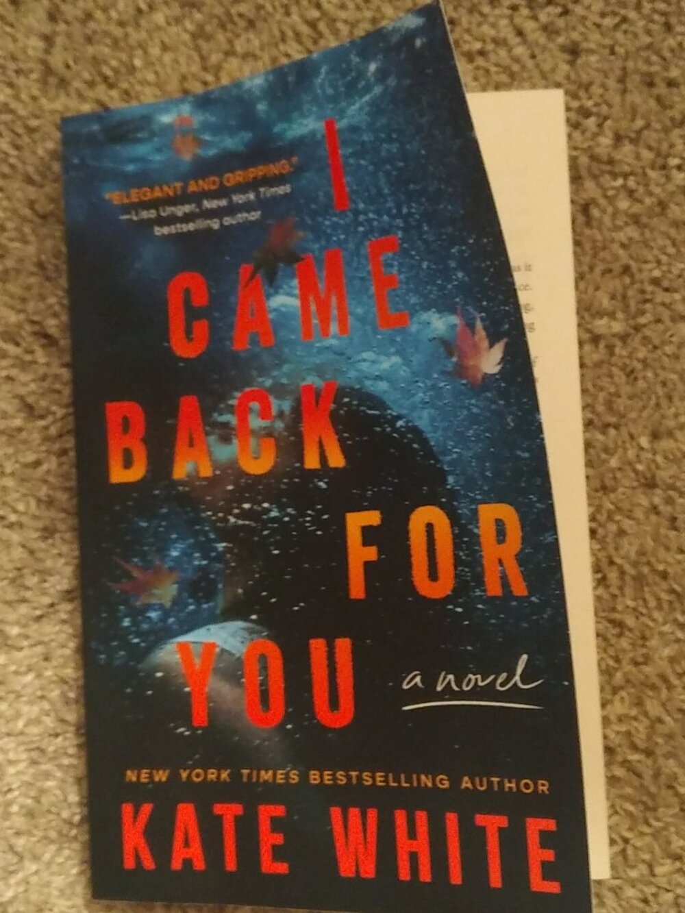 Kate White - I Came Back For You